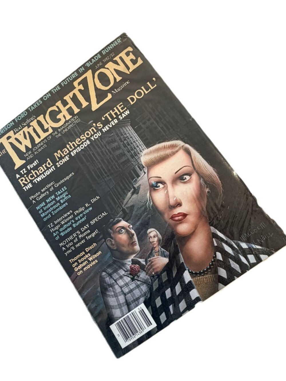 Twilight Zone V. 2 #3 1982 Science Fiction Horror Magazine Blade Runner Vintage